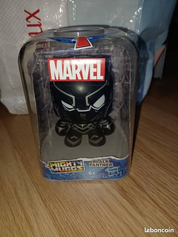 mighty muggs marvel , black panther , neuf