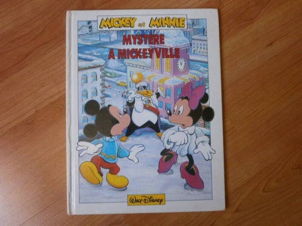 bd mickey et minnie, mystere a mickeyville , 1991 , occasion