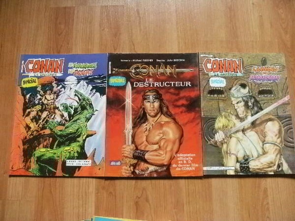 3 bd conan special n° 1 , 2 et 3 années 1985