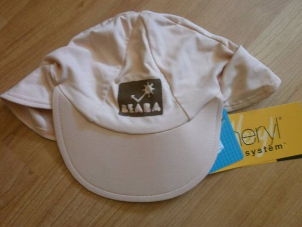 casquette enfant , rose , taille unique resserable , beaba , neuf