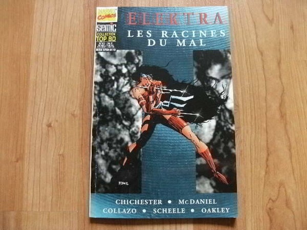 bd elektra les racines du mal , marvel semic année 1996 , occasion
