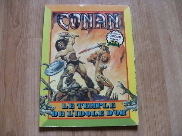 bd conan le temple de l'idole d'or marvel artima année 1980, occasion
