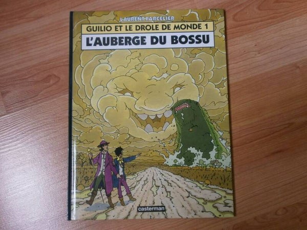 bd guilio et le drole de monde 1 , l'auberge du bossu , occasion