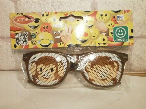 lunettes plastique , singe , neuf