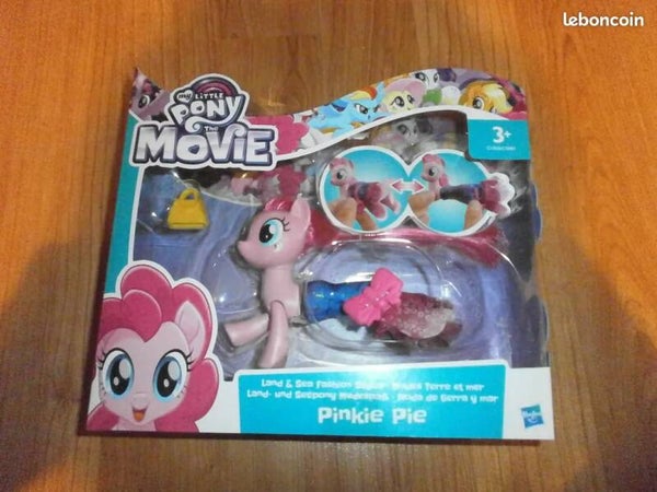 my little pony modes terre et mer , pinkie pie , neuf