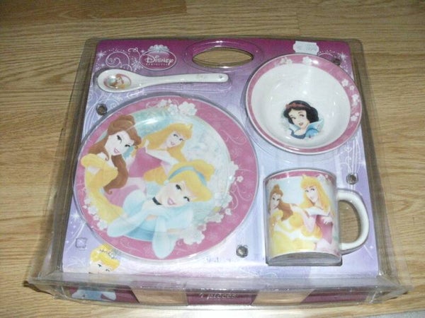 disney princesse , set de vaisselle en ceramique , neuf