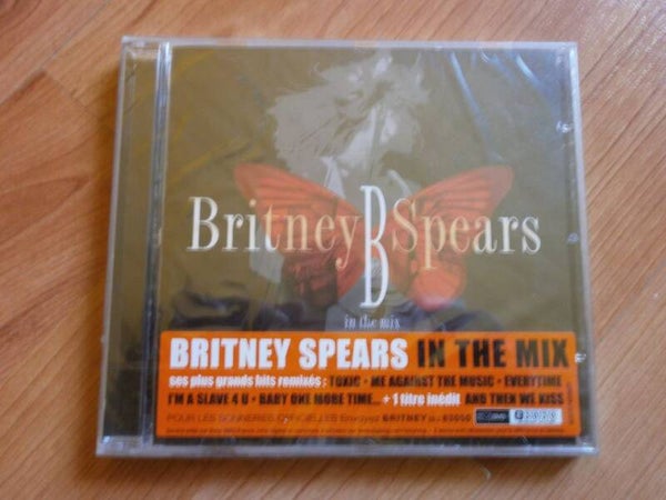 cd britney spears , in the mix , neuf