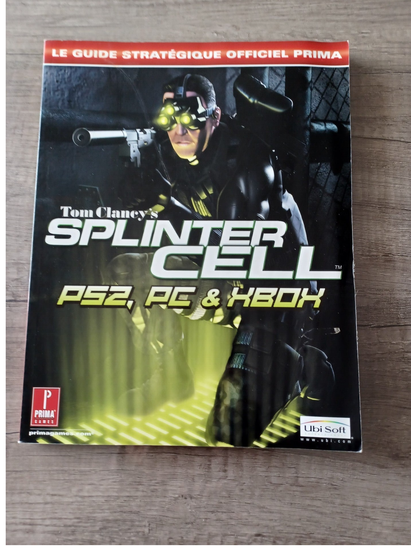 guide splinter cell , xbox ,ps2 , pc ,  occasion