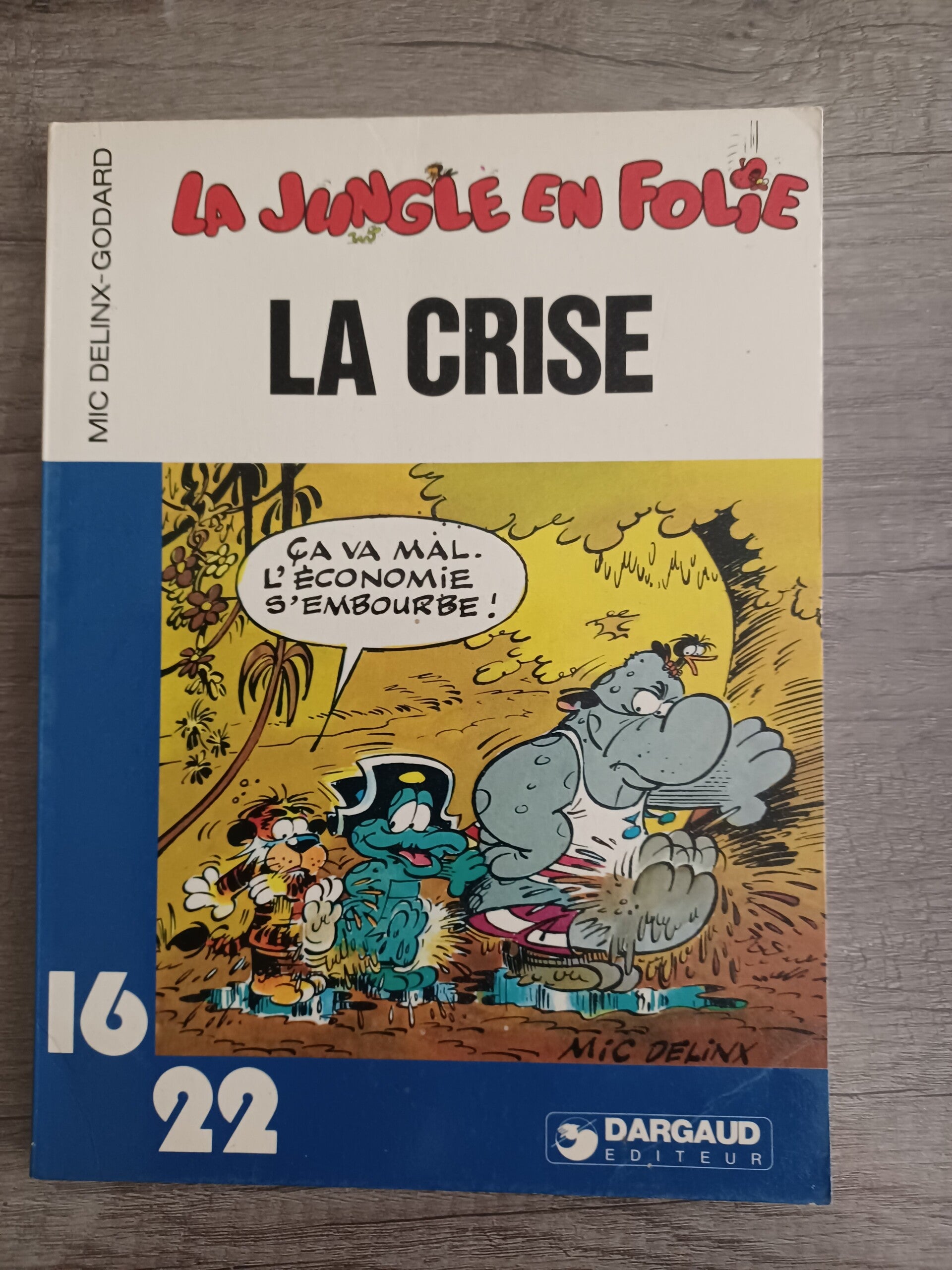 bd la jungle en folie , la crise , 16-22 , occasion