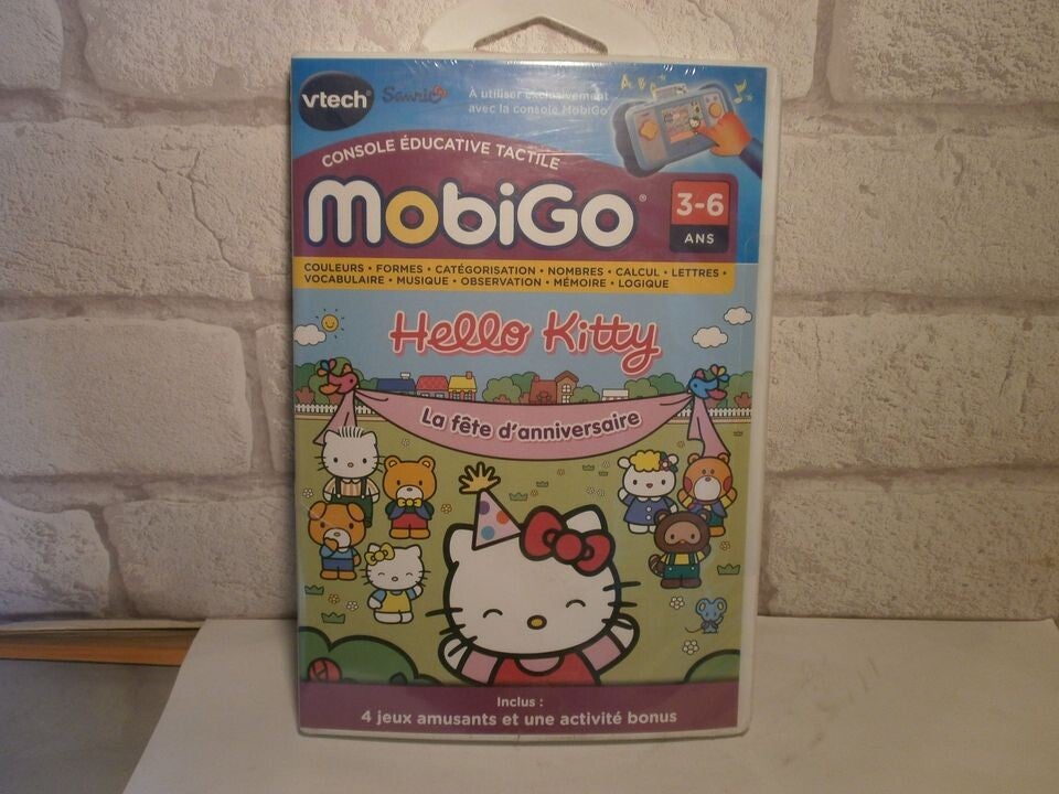 jeu mobigo , hello kitty la fete d'anniversaire , neuf