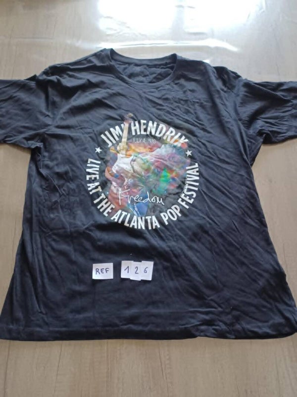 t-shirt  jimmy hendrix , S , L , XL ou 2XL , neuf