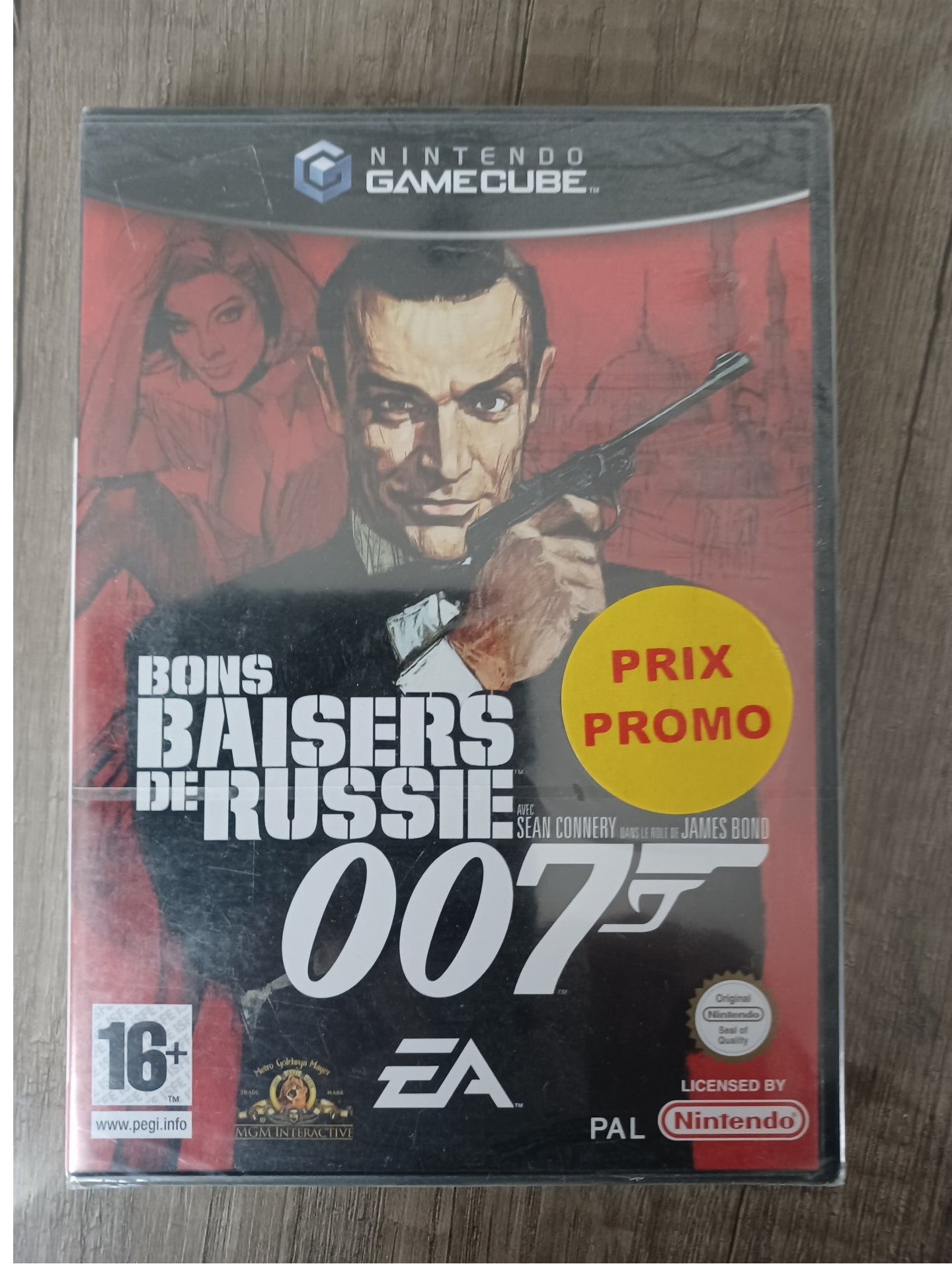jeu gamecube 007 bons baisers de russie , neuf