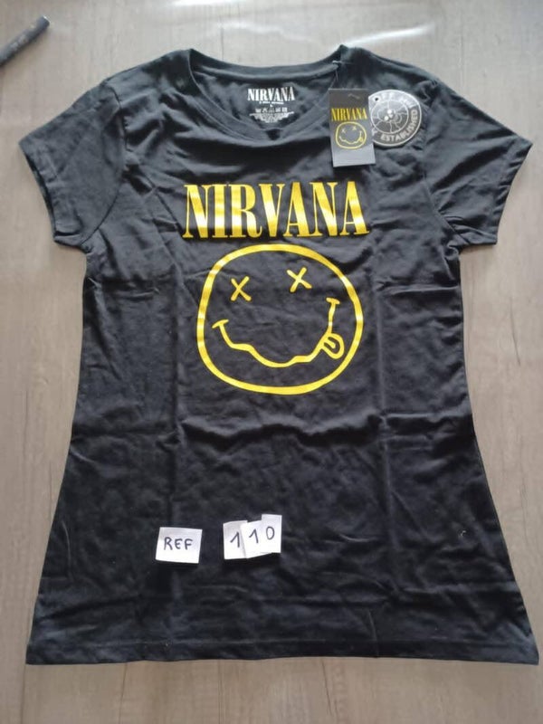 t-shirt femme nirvana (110), M , neuf
