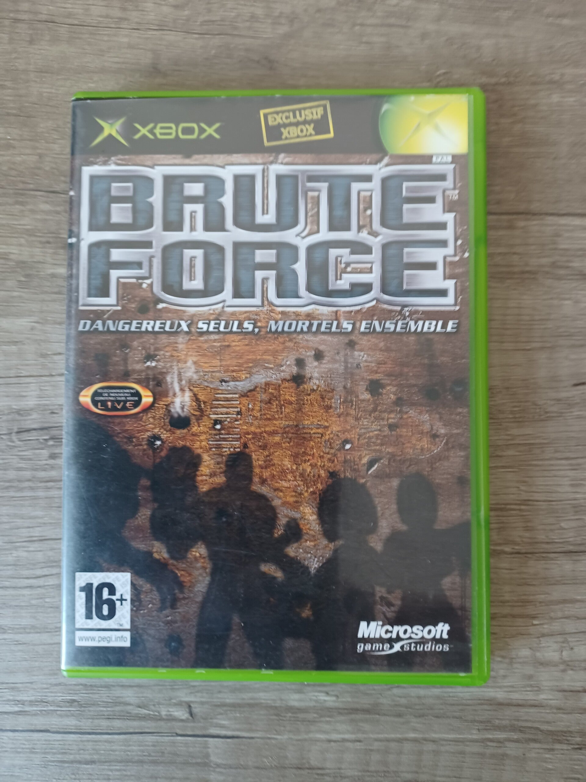 jeu xbox  brute force , occasion