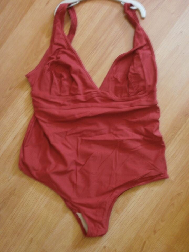 maillot de bain de grossesse , deep , rouge , taille 2 ou 3 au choix , neuf