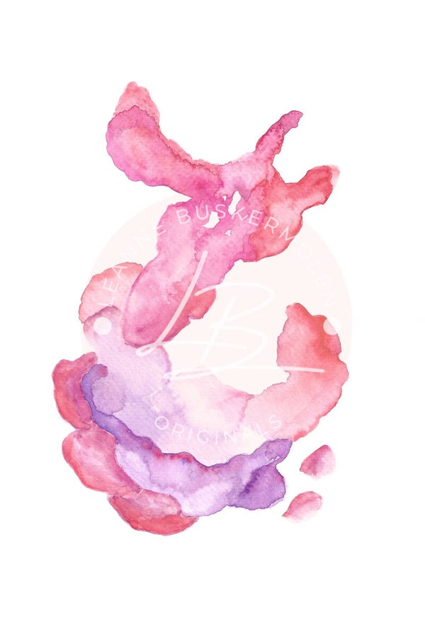 Abstract Pink Purple