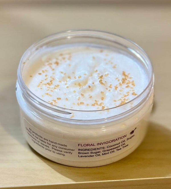 Floral Invigoration Hand, Face and Body Scrub