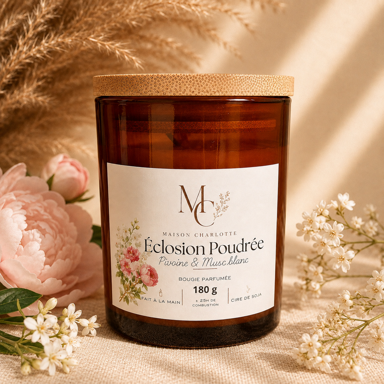Éclosion Poudrée - Pivoine & Musc Blanc