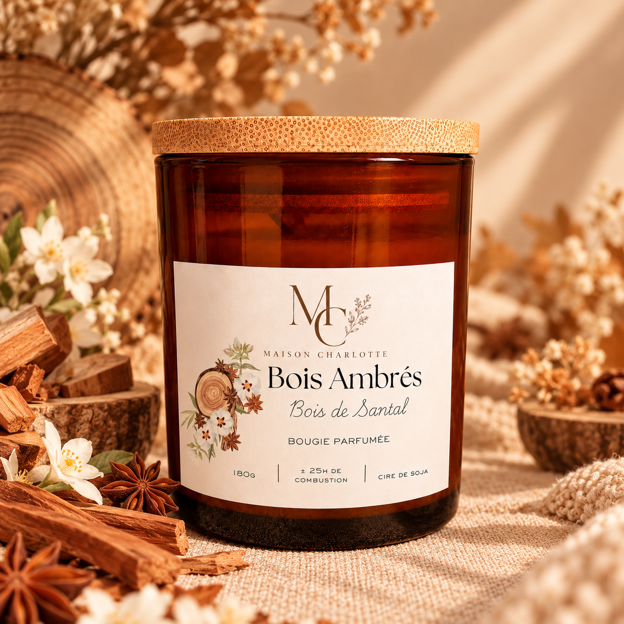 Bois Ambrés - Bois de Santal