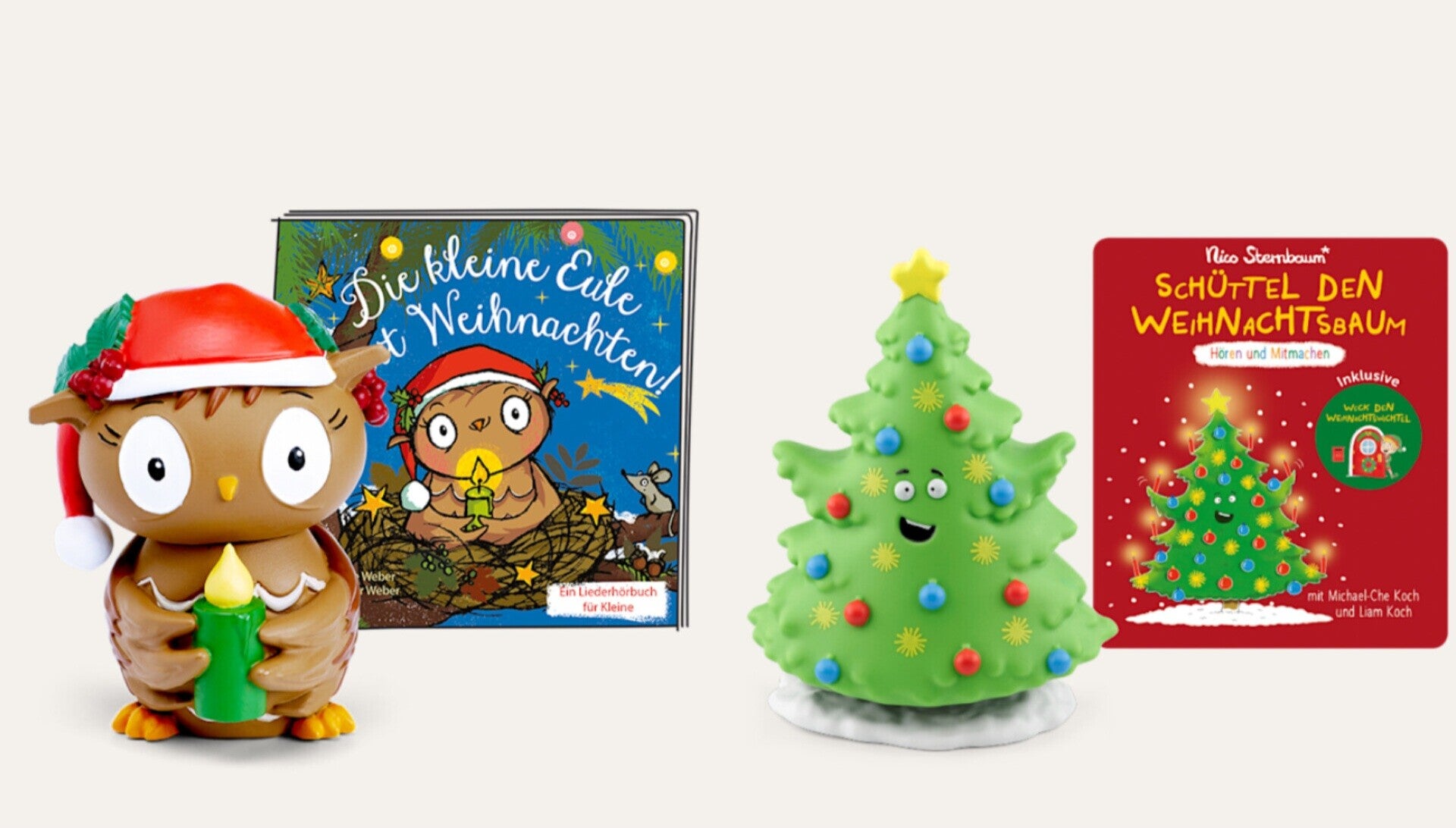 Sternenbaum + Eule feiert Weihnachten