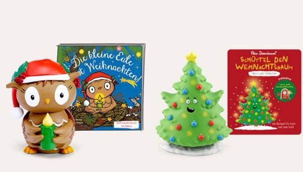 Sternenbaum + Eule feiert Weihnachten