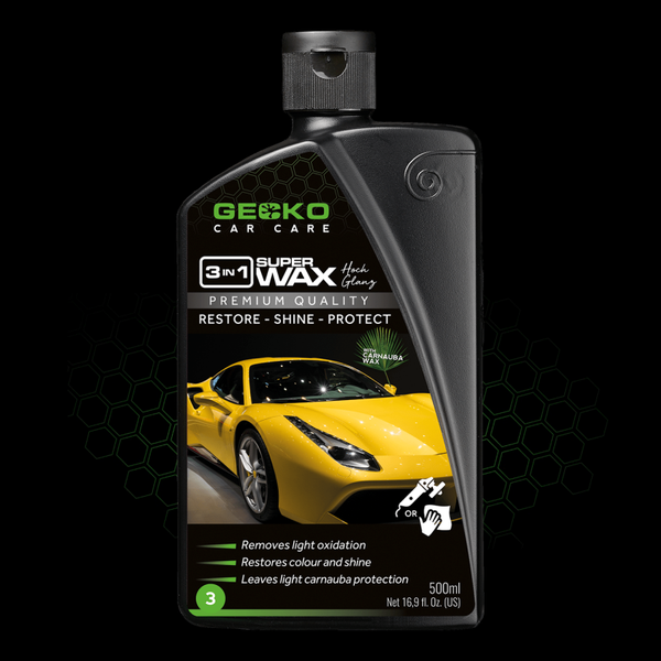 Gecko 3in1 Super Wax + carnauba