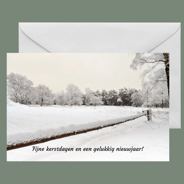 Kerstkaart Landschap