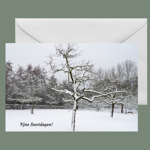 Kerstkaart Boomgaard