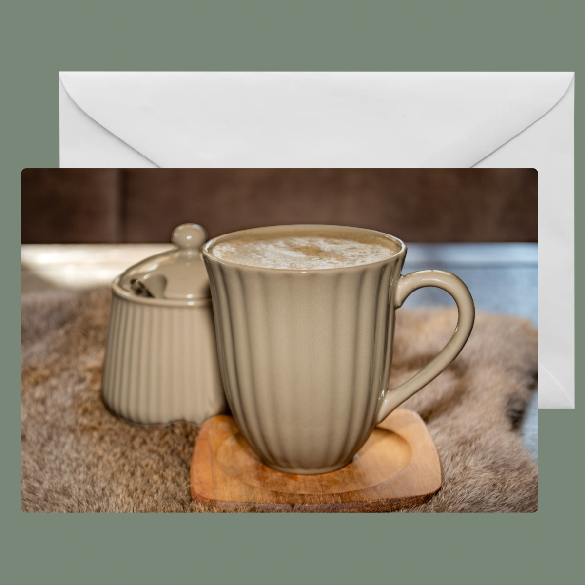 Kaart koffiemok