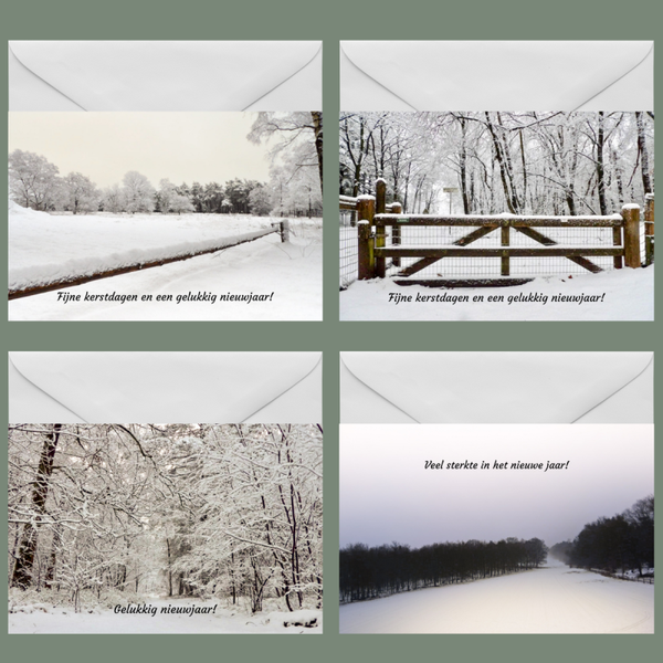 Kerstkaarten set 1
