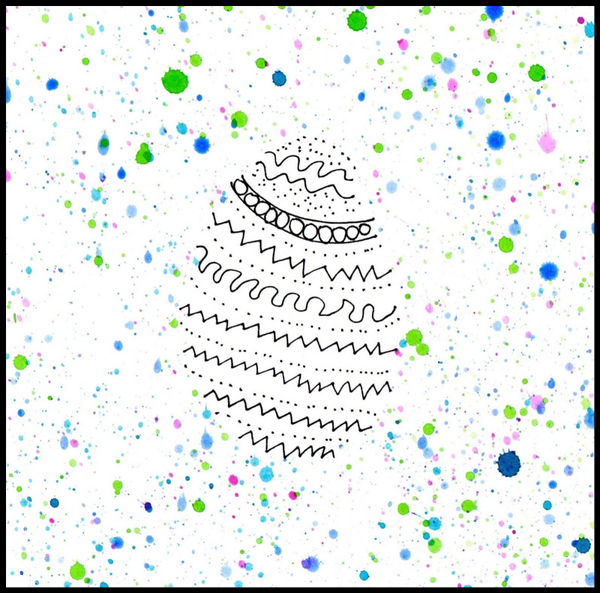 Sprinkelei mit Muster