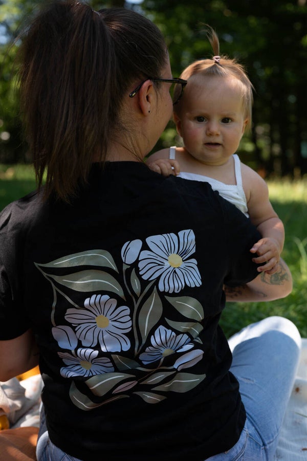 ZiZajčka Flowers 2.0 črna Limited edition