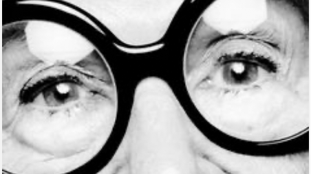  "Style is not about what you wear, but how you live your life."   – Iris Apfel