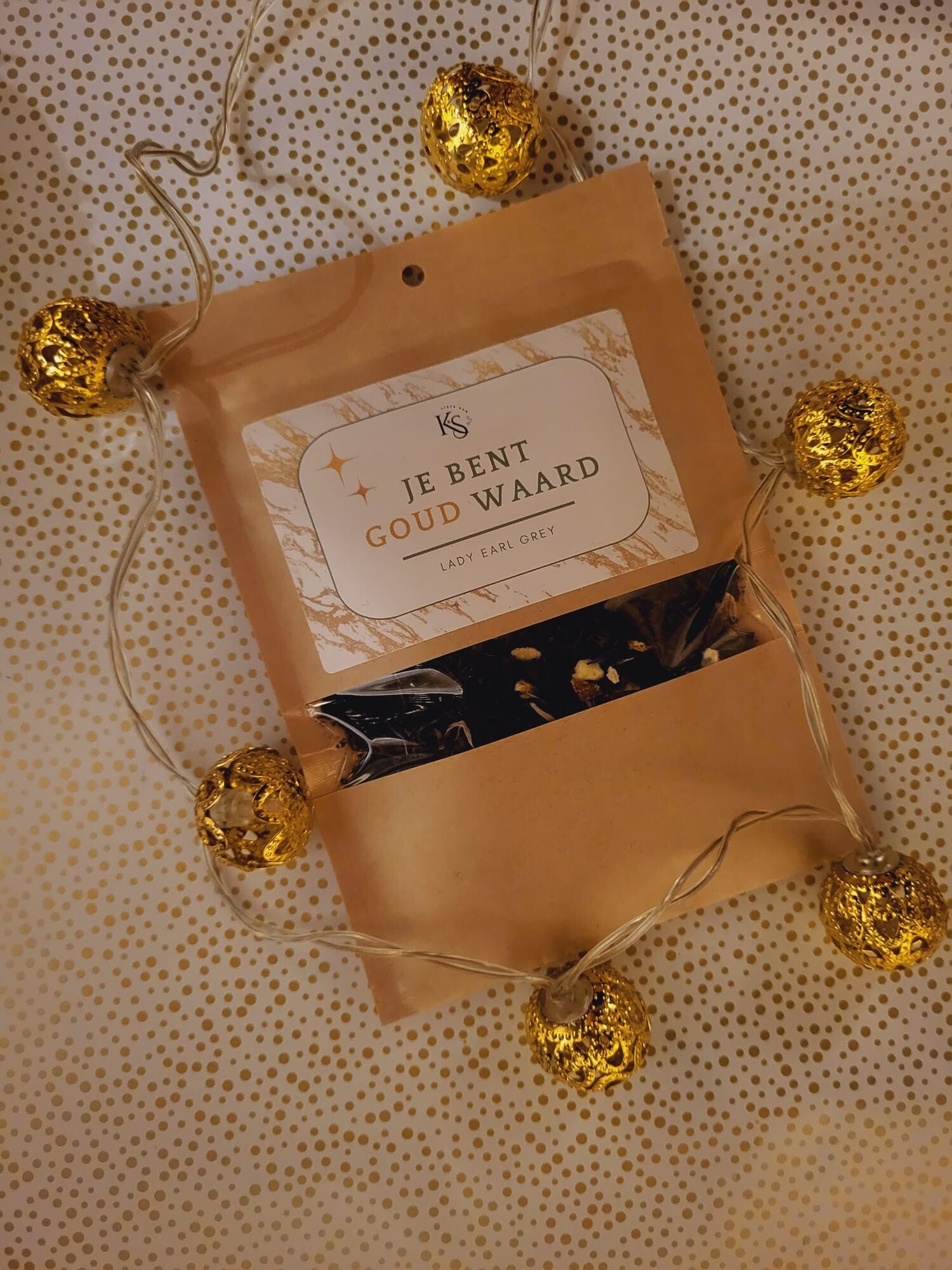 Jij bent goud waard thee