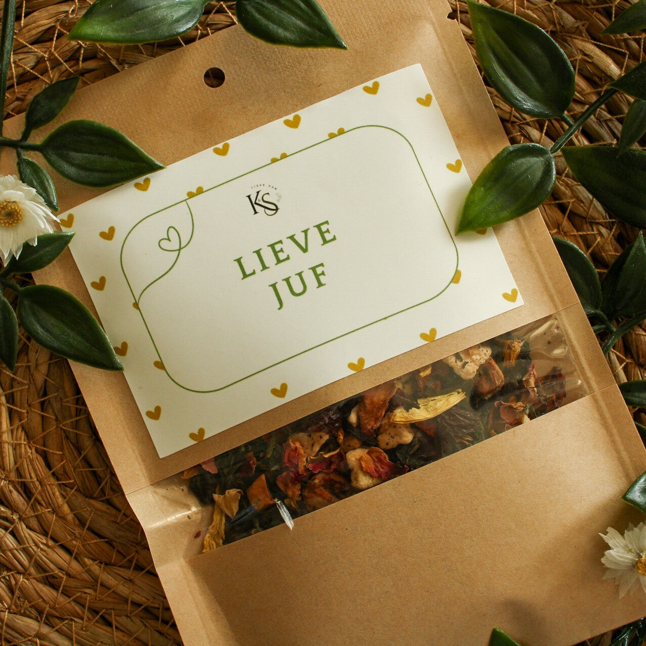 Lieve juf thee