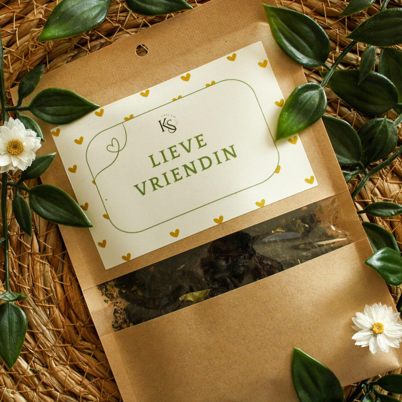 Lieve vriendin thee