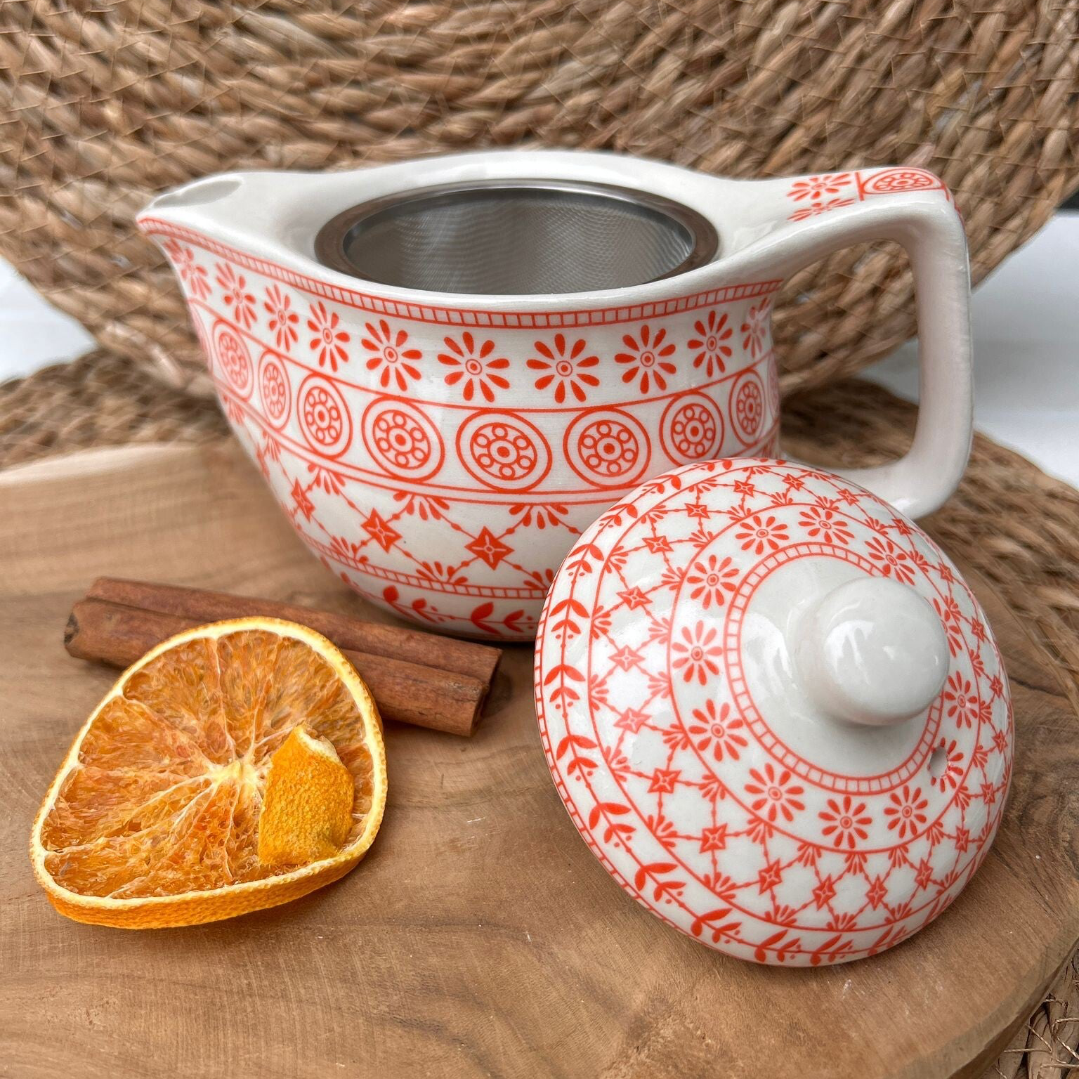 Theepot rood