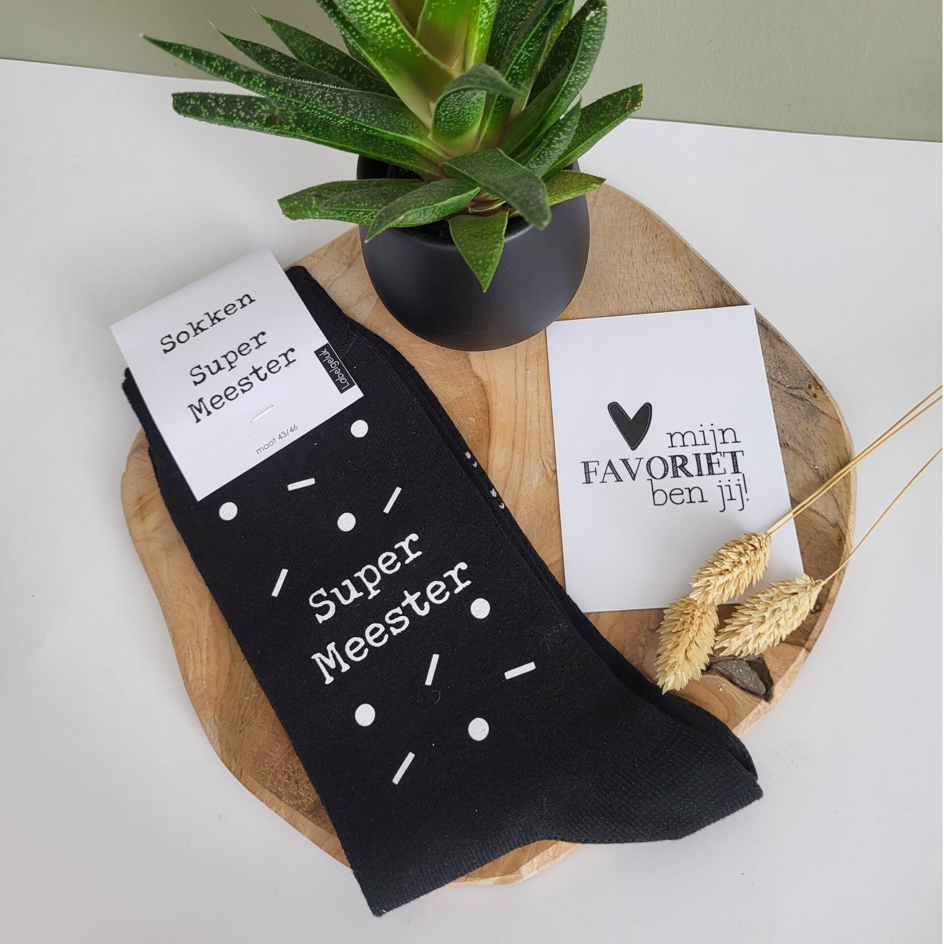 Sokken super meester