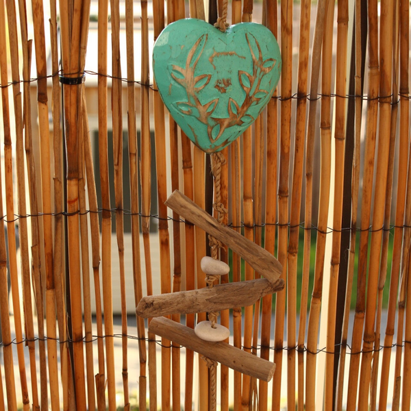 Ibizaslinger hart blauw