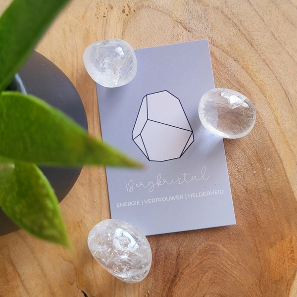 Edelsteen bergkristal