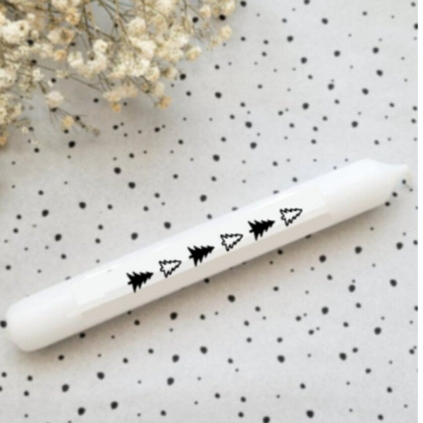 Dinerkaars kerstboom