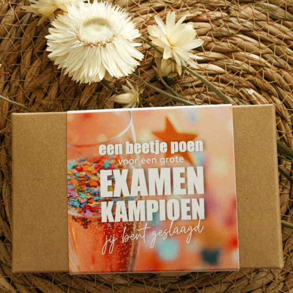 Geld kadodoosje geslaagd