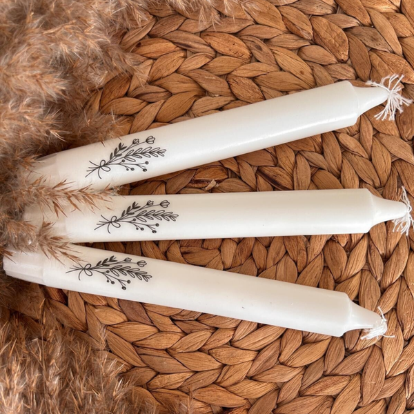 Dinerkaars bosje bloemen