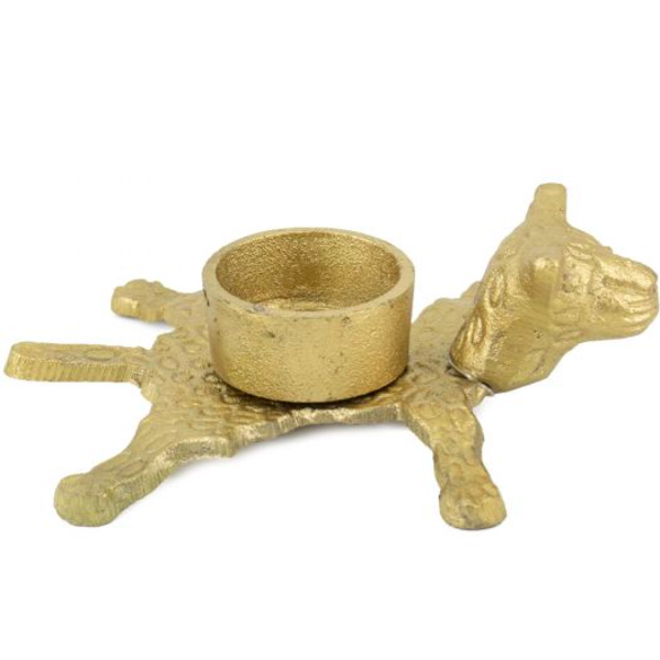 Tijger waxinelichthouder