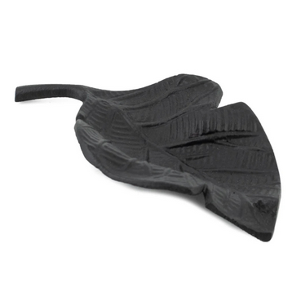 Schaaltje blad zwart