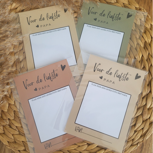 Fotokaart papa