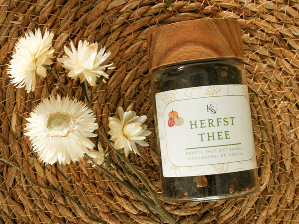 Potje herfst thee