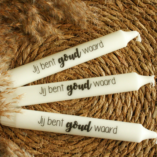 Dinerkaars jij bent goud waard