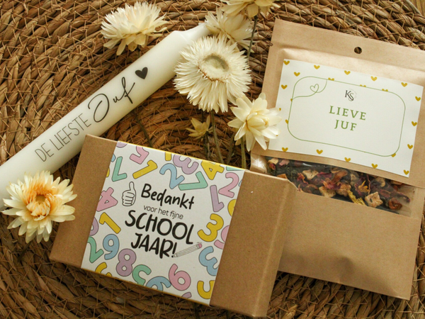 Cadeausetje lieve juf
