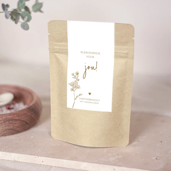 Kleinigheidje voor jou (voeten)badzout